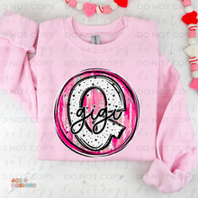 Load image into Gallery viewer, Valentine Circle Title DTF Transfer