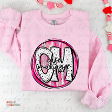 Load image into Gallery viewer, Valentine Circle Title DTF Transfer