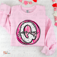 Load image into Gallery viewer, Valentine Circle Title DTF Transfer