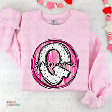 Load image into Gallery viewer, Valentine Circle Title DTF Transfer