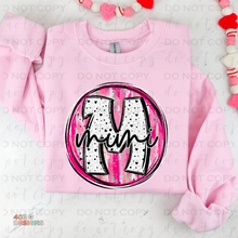 Load image into Gallery viewer, Valentine Circle Title DTF Transfer