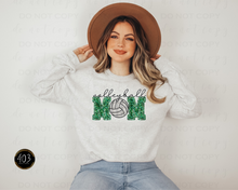 Load image into Gallery viewer, Volleyball Mom Faux Sequin DTF Transfer