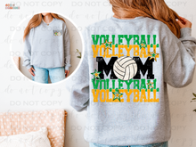 Load image into Gallery viewer, Volleyball Mom Personalized DTF Transfer Set