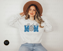 Load image into Gallery viewer, Volleyball Mom Faux Sequin DTF Transfer