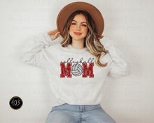 Load image into Gallery viewer, Volleyball Mom Faux Sequin DTF Transfer