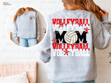 Load image into Gallery viewer, Volleyball Mom Personalized DTF Transfer Set