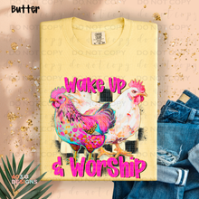 Load image into Gallery viewer, Wake Up & Worship DTF Transfer