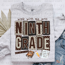 Load image into Gallery viewer, Walk With Me Grades DTF Transfer