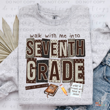 Load image into Gallery viewer, Walk With Me Grades DTF Transfer