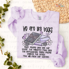 Load image into Gallery viewer, We Are Like Books DTF Transfer
