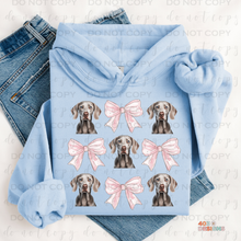 Load image into Gallery viewer, Coquette Dog Breed Sweatshirt