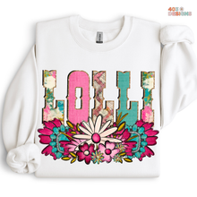 Load image into Gallery viewer, Western Floral Personalized DTF Transfer