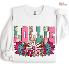 Load image into Gallery viewer, Western Floral Personalized DTF Transfer