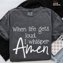 Load image into Gallery viewer, When Life Gets Loud DTF Transfer