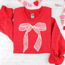 Load image into Gallery viewer, Lace Bow DTF Transfer