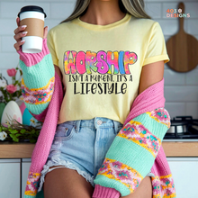 Load image into Gallery viewer, Worship Isn't A Moment DTF Transfer