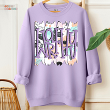 Load image into Gallery viewer, Worthy Brushstroke Floral DTF Transfer