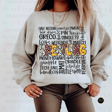 Load image into Gallery viewer, Wrestling Doodle DTF Transfer