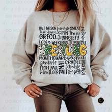 Load image into Gallery viewer, Wrestling Doodle DTF Transfer