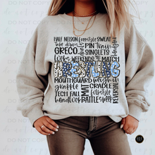 Load image into Gallery viewer, Wrestling Doodle DTF Transfer