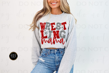 Load image into Gallery viewer, Wrestling Mom Faux Sequin DTF Transfer