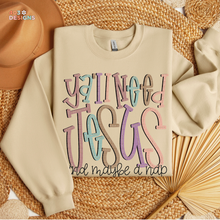 Load image into Gallery viewer, Y'all Need Jesus And A Nap DTF Transfer