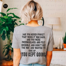 Load image into Gallery viewer, You Kept Going Back DTF Transfer