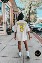 Load image into Gallery viewer, Custom Sports Name/Number DTF Transfer