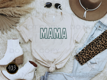 Load image into Gallery viewer, Mama Outline Embroidery DTF Transfer