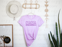 Load image into Gallery viewer, Mama Outline Embroidery DTF Transfer