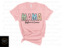 Load image into Gallery viewer, Personalized Spring Floral DTF Transfer