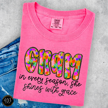 Load image into Gallery viewer, Personalized Shine With Grace DTF Transfer
