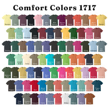 Load image into Gallery viewer, Colorful Baseball Mama Embroidered Comfort Colors T-Shirt
