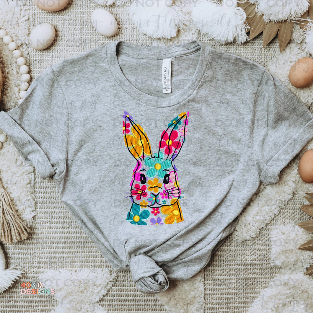 Flower Bunny T-Shirt