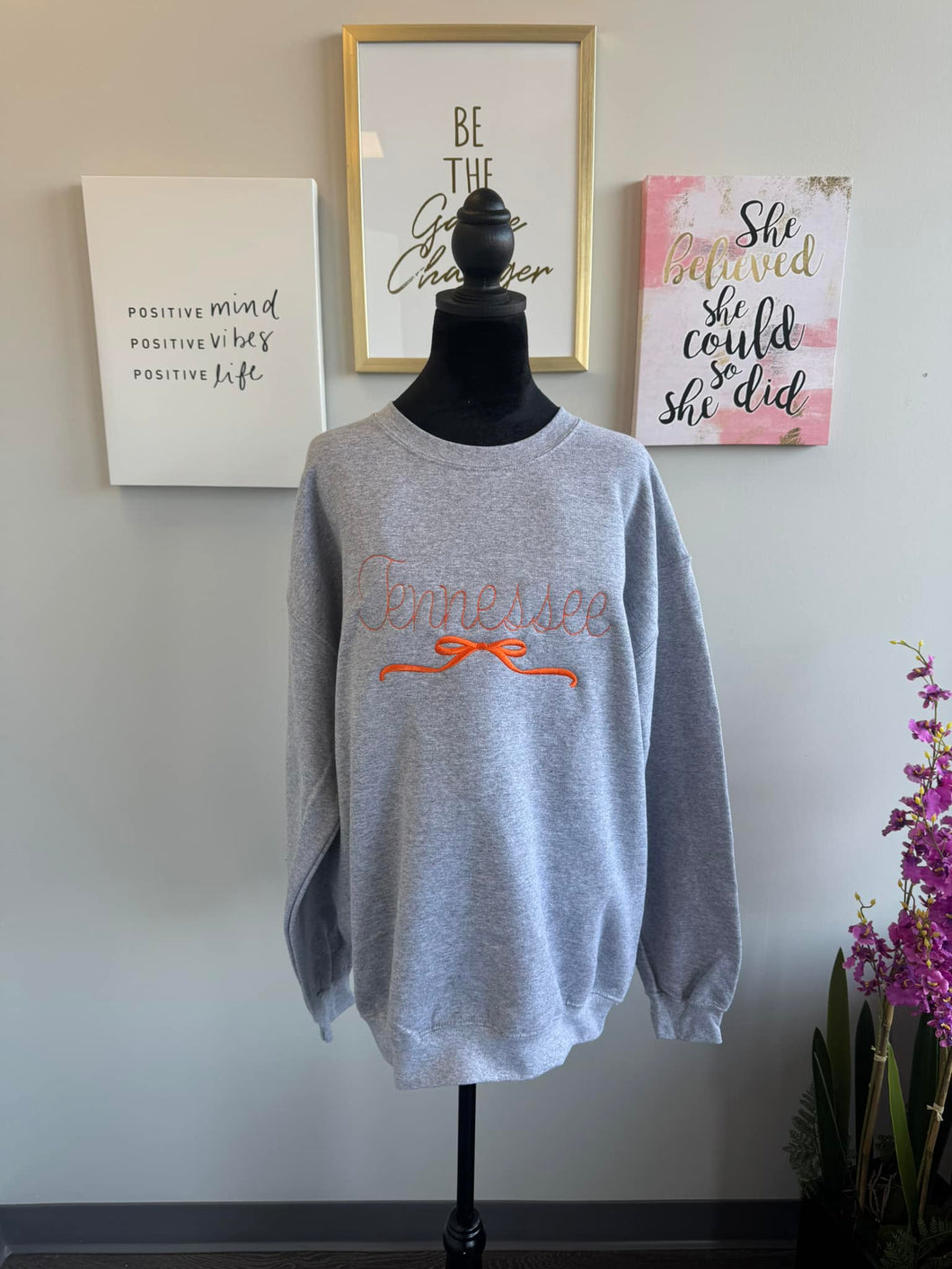 Custom States Embroidered Sweatshirt