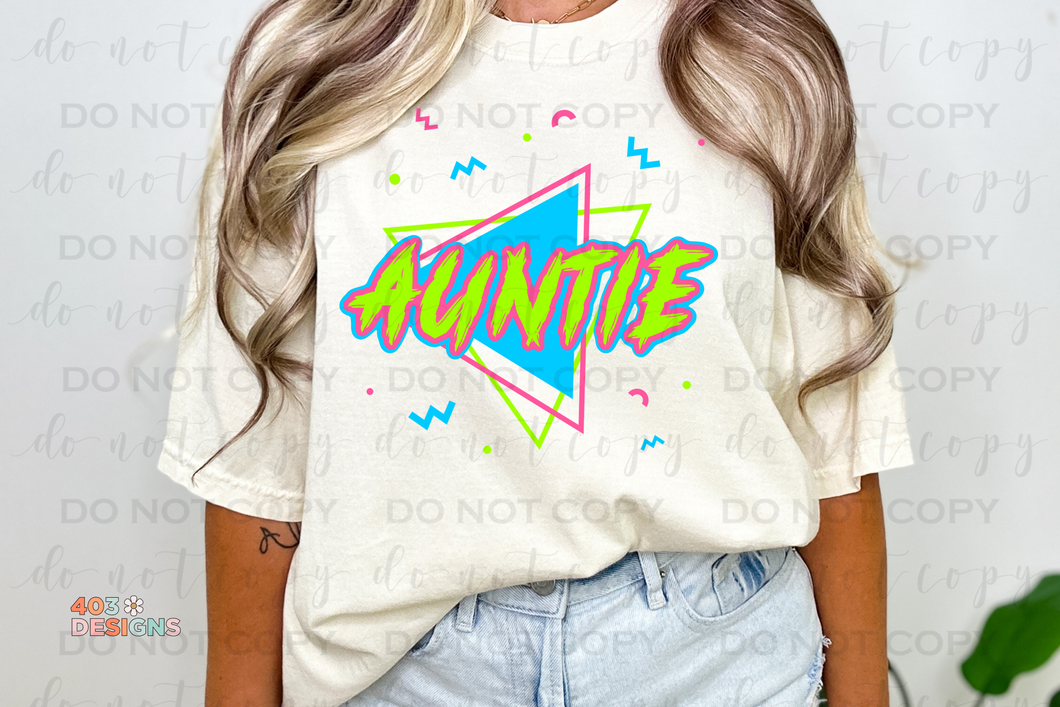 90's Style Title/Name DTF Transfer