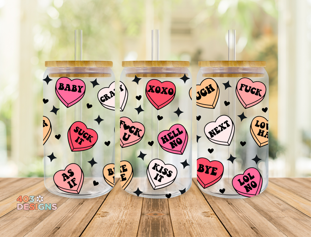 Antivalentine Libby Glass Can UV DTF Transfer