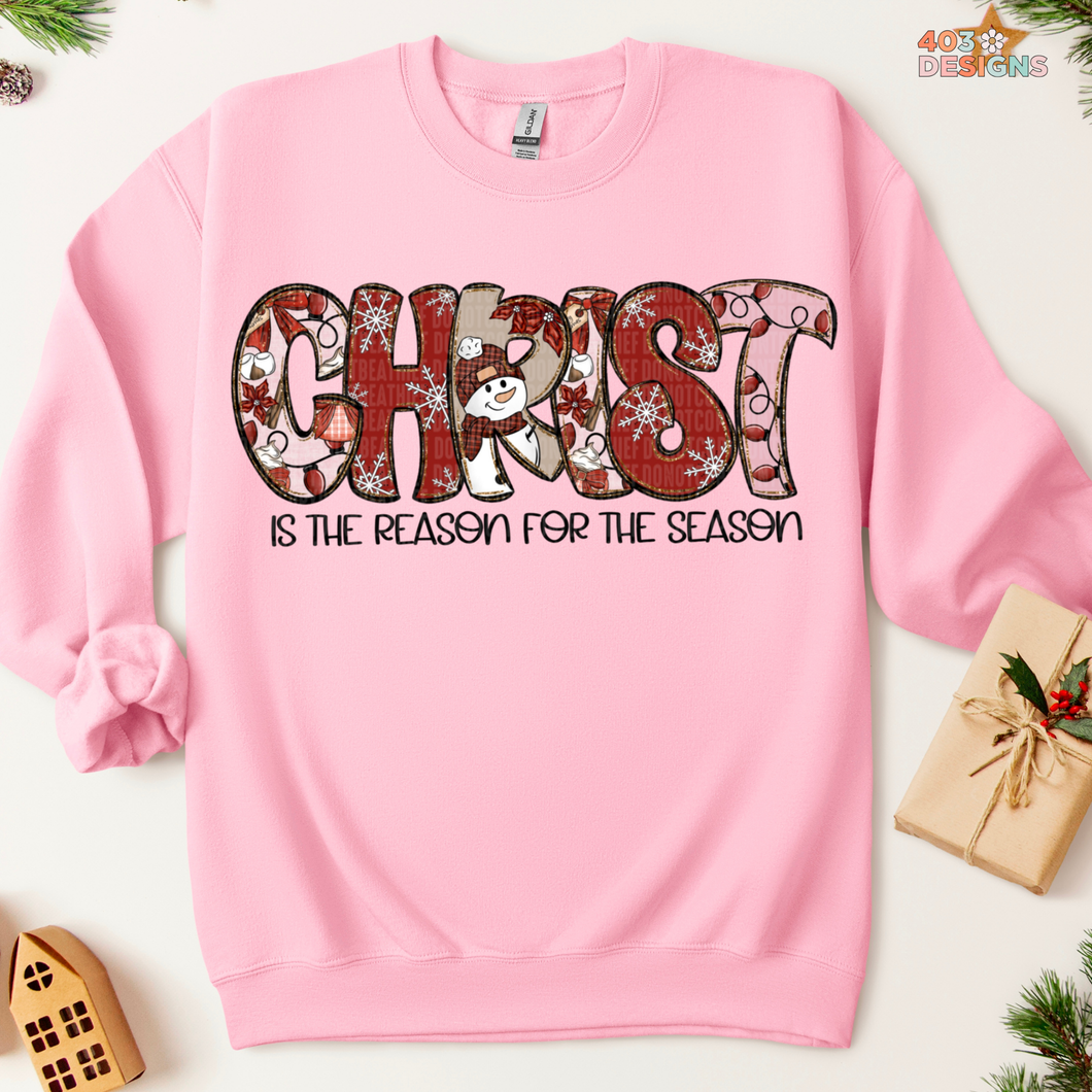 Christ Is The Reason DTF Transfer