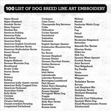 Load image into Gallery viewer, Dog Outline Embroidered Dad Hat
