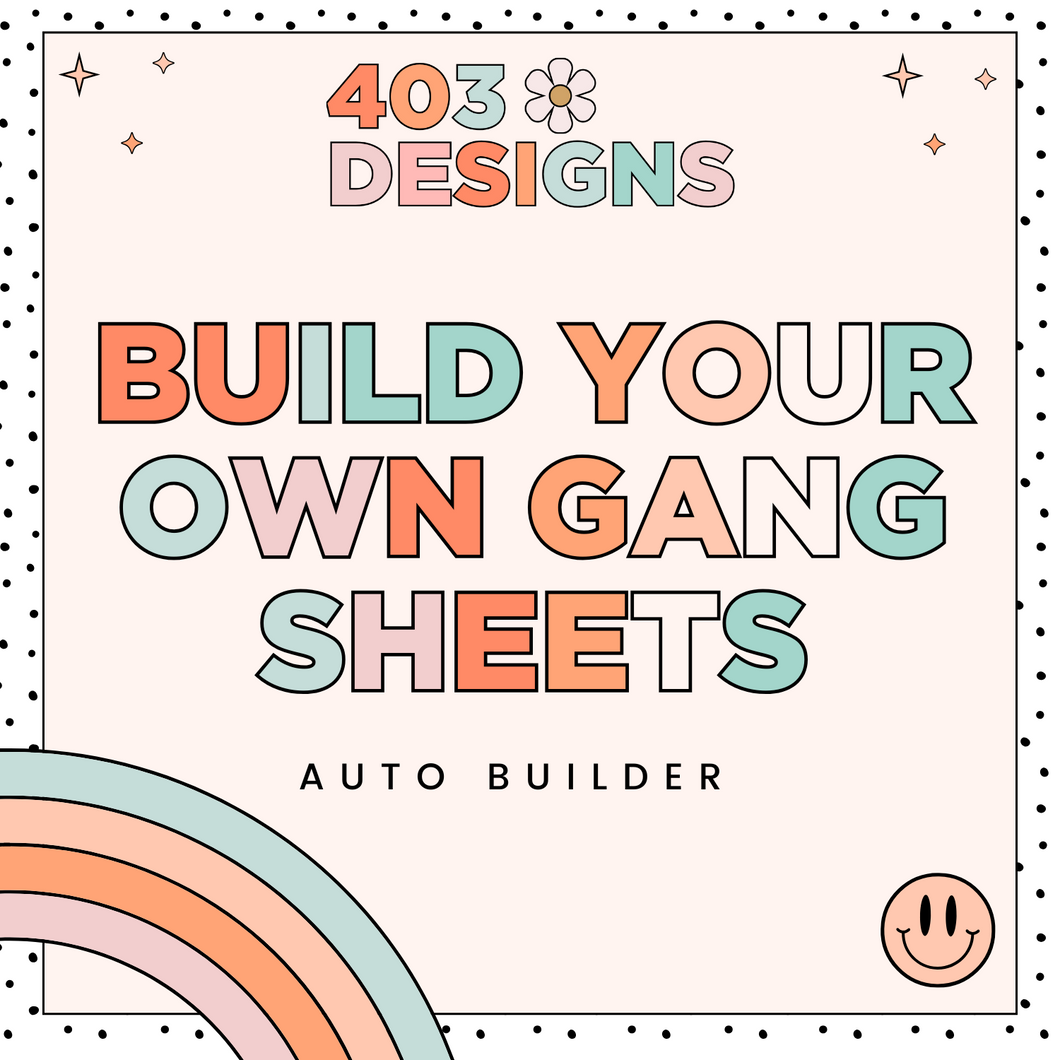 Gang Sheet Auto Builder