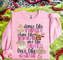 Load image into Gallery viewer, Dance Shine Love Completed Sweatshirt
