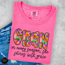 Load image into Gallery viewer, Personalized Shine With Grace DTF Transfer
