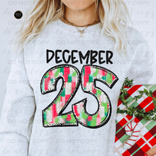 Load image into Gallery viewer, December 25 DTF Transfer
