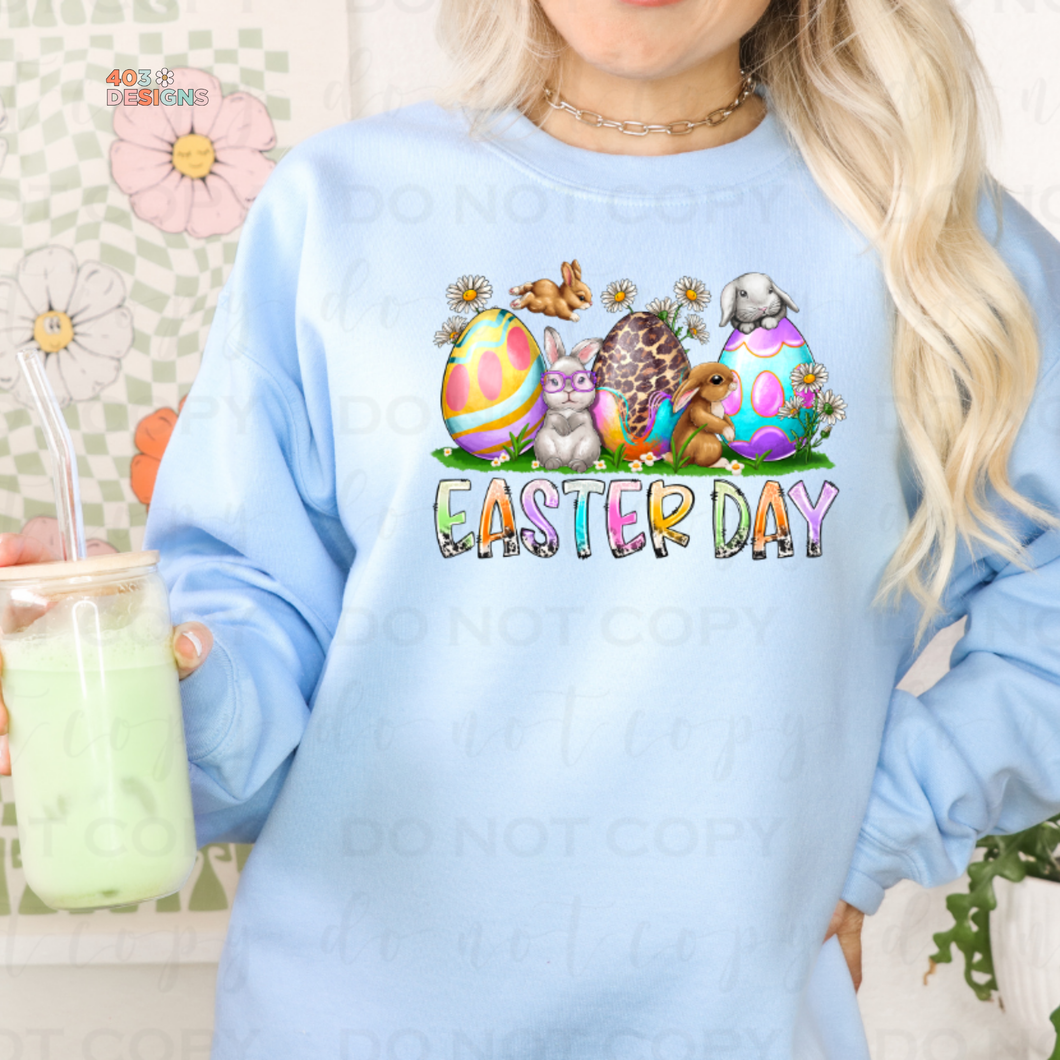 Easter Day DTF Transfer