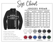 Load image into Gallery viewer, Embroidered quarter zips (choose your title)

