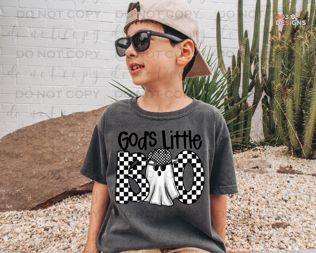 God's Little Boo DTF Transfer