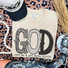 Load image into Gallery viewer, God Can Do A Lot With A Little DTF Transfer
