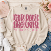Load image into Gallery viewer, God Don't Like Ugly Choose Grace DTF Transfer
