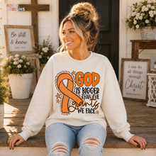 Load image into Gallery viewer, God Is Bigger Awareness DTF Transfer
