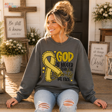 Load image into Gallery viewer, God Is Bigger Awareness DTF Transfer
